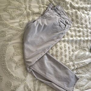 Olive grey American eagle tom girl fit pant